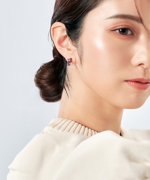 K10 カラーストーン ピアス（ピアス（両耳用））｜Jewel closet by