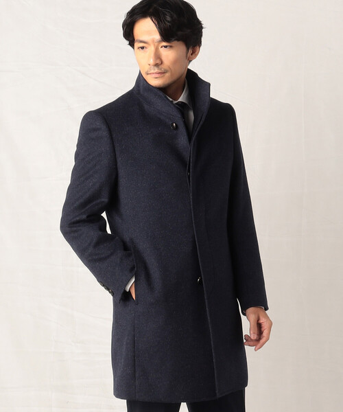 COMME CA MEN（コムサメン）の「ウールビーバー イタリアンカラー