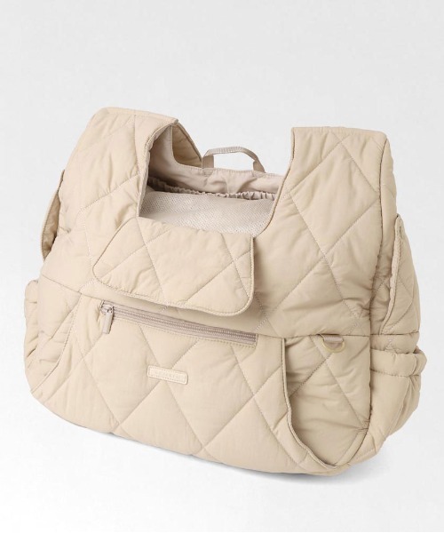 キルティングメッシュ付きフロントリュック【2サイズ展開・飛び出し