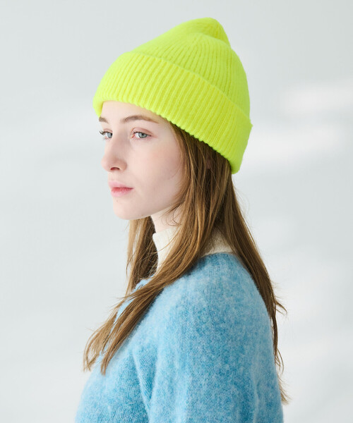 MACKIE | ウール リブニットビーニー UNISEX（ニットキャップ/ビーニー