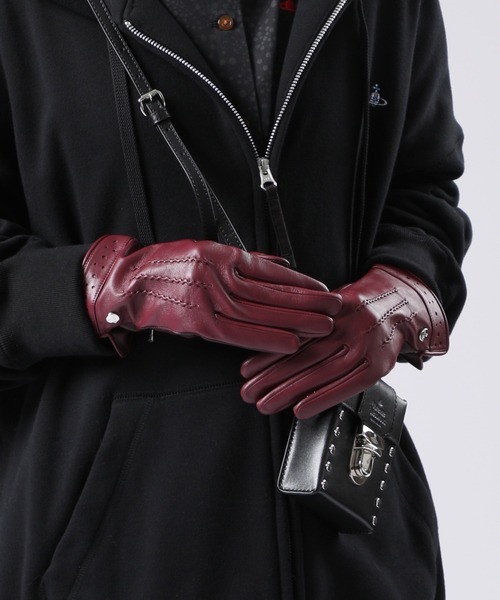 ヴィヴィアンウェストウッド レザー 手袋 革