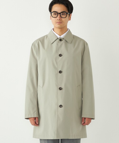 SHIPS Colors:〈撥水・防風〉ステンカラー コート◇（ステンカラー