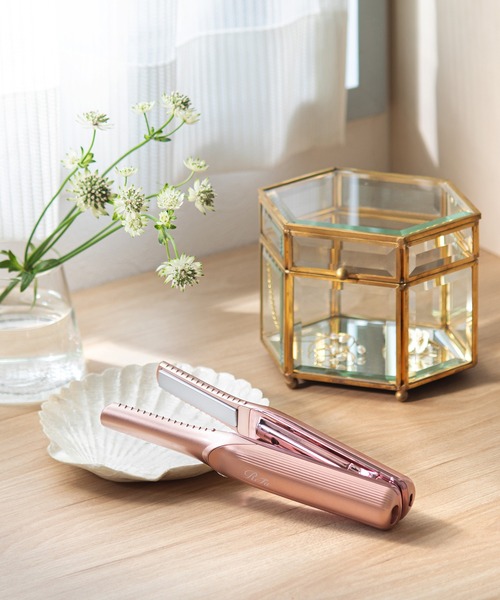 ReFa リファ フィンガーアイロン ミニ ストレートアイロン ピンク