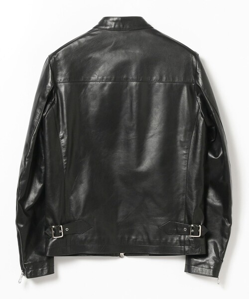 専用極美品 CINQUANTA / スタンドカラー シングルライダースジャケット