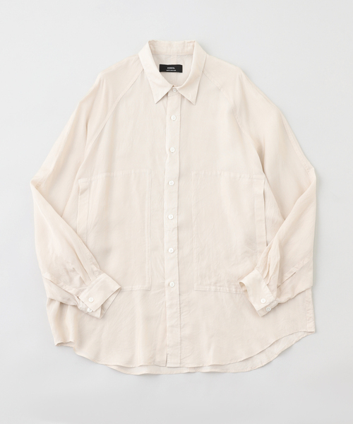 ensou. (エンソウ)Big Raglan Sleeve Shirt E12S003