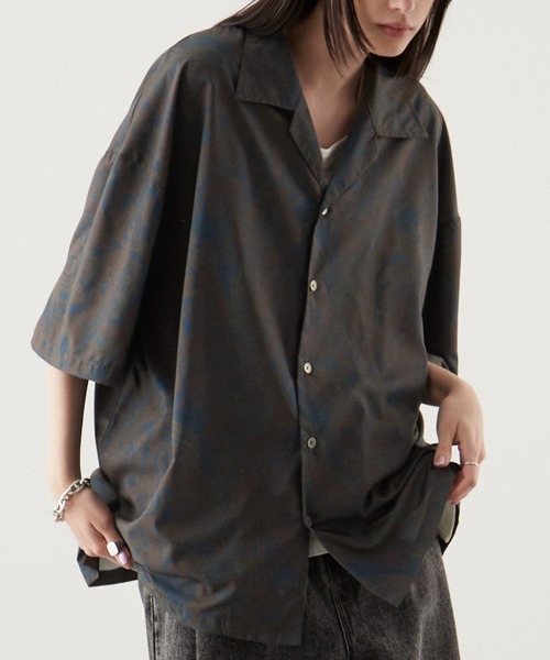 Mサイズ オープンカラーシャツ Ado 5th ポップアップストア 5周年 L