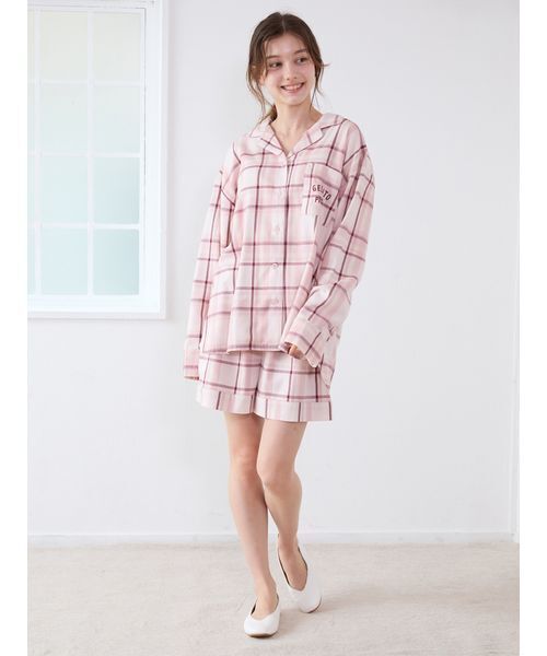 gelato pique（ジェラートピケ）の「トレンドチェック柄ショートパンツ