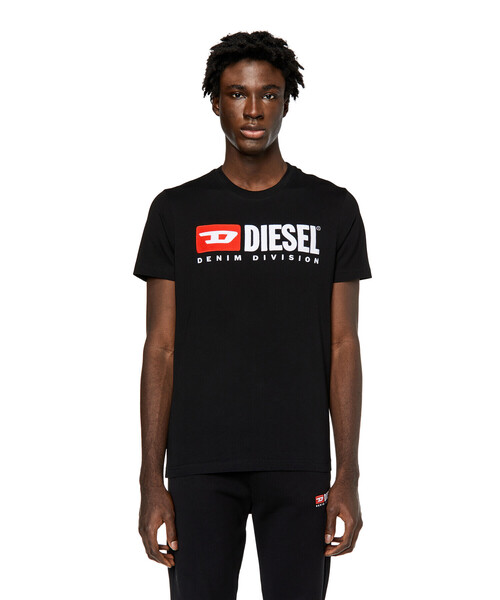 DIESEL（ディーゼル）の「メンズ Tシャツ ロゴ エンブロイダリー（T