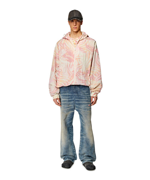 DIESEL（ディーゼル）の「メンズ ジャケット J-LEOPOLD-ZEBRA