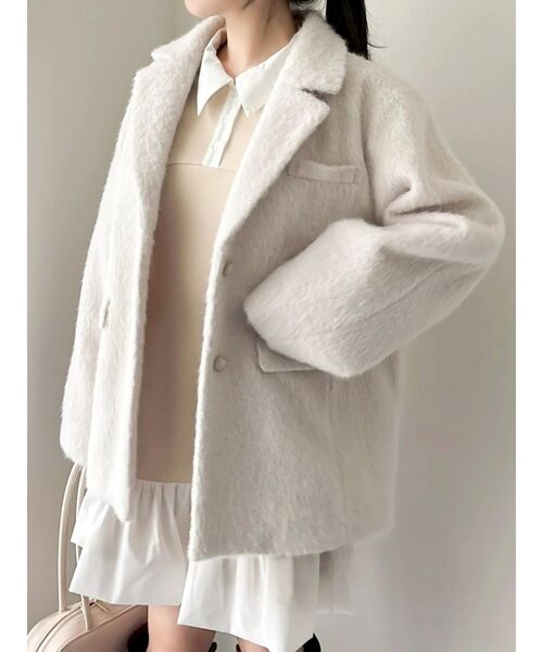 セール】シャギーテーラージャケット（テーラードジャケット
