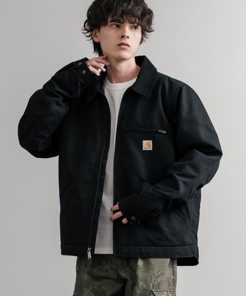 Carhartt カーハート DUCK DETROIT JACKET BLANKET LINED オーバー