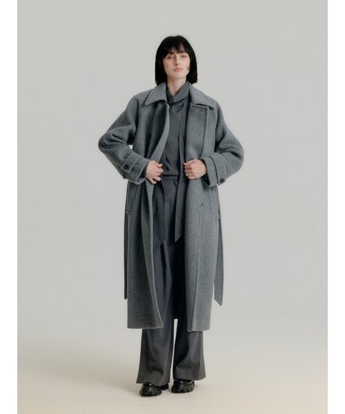 ヘビーウールコート - グレー（チェスターコート）｜SAGE（セージ）の