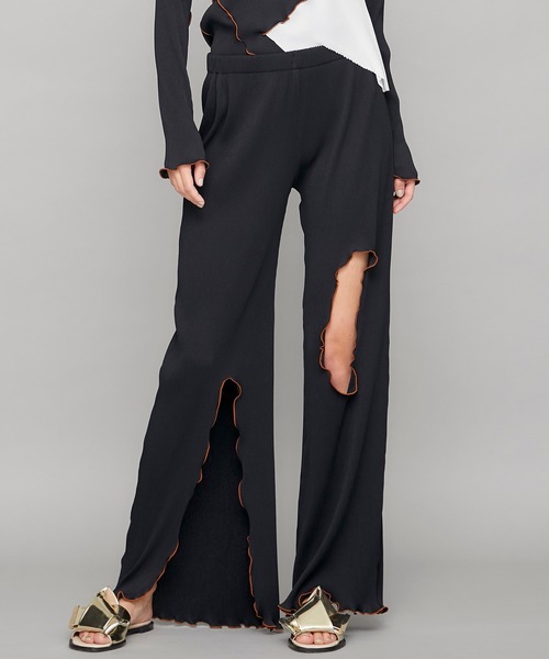 kotohayokozawa コトハヨコザワ 注文 フレアガウチョパンツ