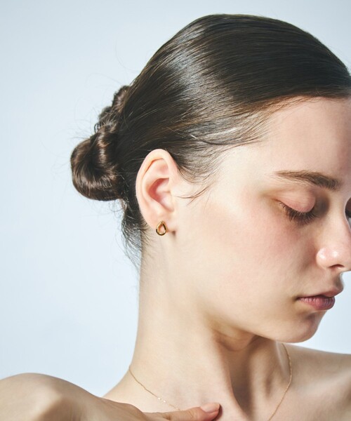 ドロップライン ピアス（ピアス（両耳用））｜ete（エテ）の