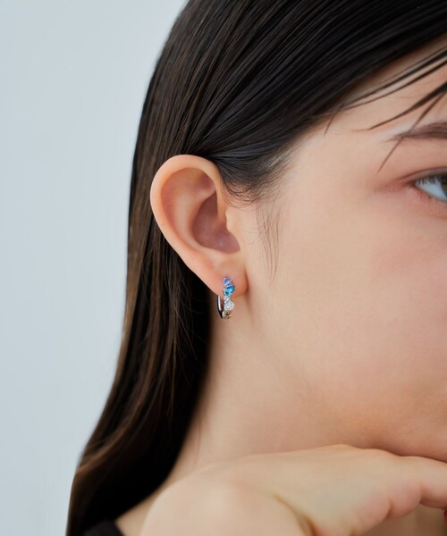 ビジュー ハグピアス（ピアス（両耳用））｜ete（エテ）のファッション