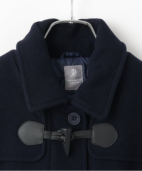 ロング丈ダッフルコート（ダウンジャケット/コート）｜pom ponette