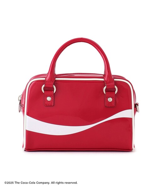 セール】【Coca-Cola】2WAYエナメルミニボストンバッグ（ボストン