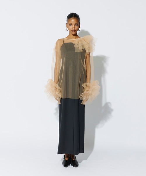 セール】ブルーミングチュールドレス / blooming tulle dress（ドレス