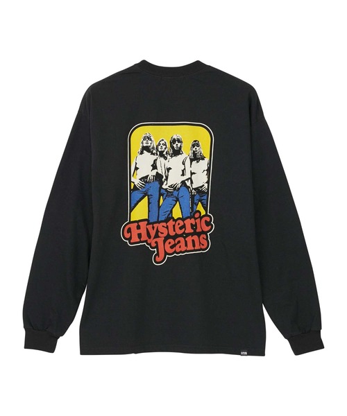 HYSTERIC GLAMOUR ロンT ブラック黒 Lヒステリックグラマー HYS