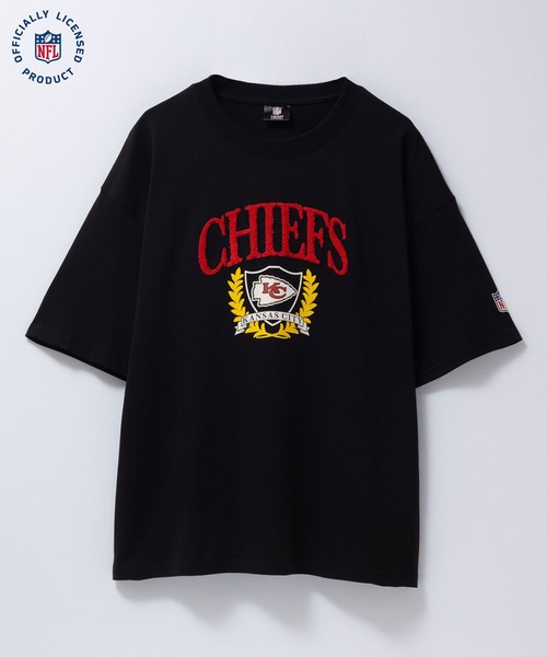 別注限定展開】NFL チームロゴサガラワッペンTシャツ JETS/CHIEFS