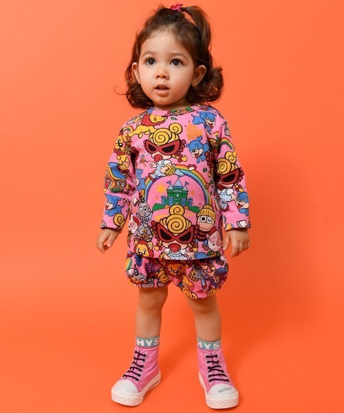 HYSTERIC MINI（ヒステリックミニ）の「OVER THE RAINBOW総柄 ブルマ