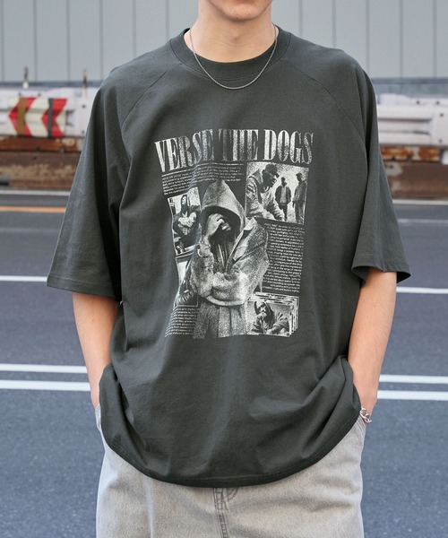 BARK MANHATTAN】ヴィンテージライクデザイン オーバーサイズラグラン