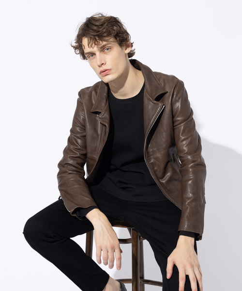 5351ライダースジャケット シープレザージャケット 5351 POUR LES