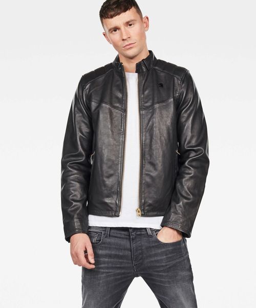 G-STAR RAW ライダース革ジャン