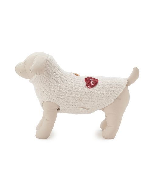 セール】【CAT&DOG】ベビモコベアサガラ刺繍プルオーバー（ペット