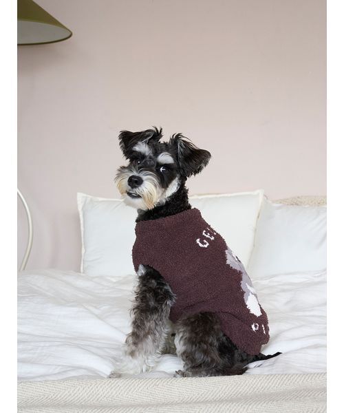 セール】【CAT&DOG】ベビモコシュナウザージャガードプルオーバー