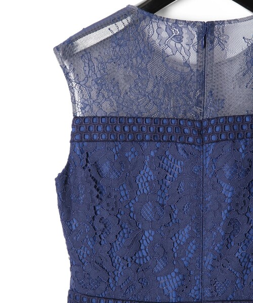 レースプリーツフレアワンピース（ドレス）｜Diagram（ダイアグラム