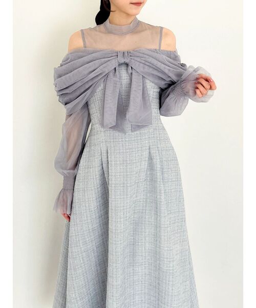 セール】ビッグリボンドレス（ドレス）｜dazzlin（ダズリン）の