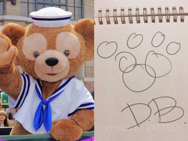 ディズニー キャスト限定 レア ミッキー サイン ディズニー キャスト