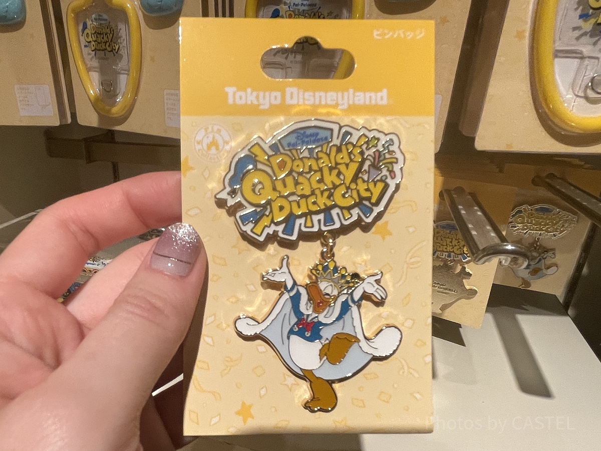 ピンバッジ（ドナルドパルパルーザグッズ）| キャステル | CASTEL