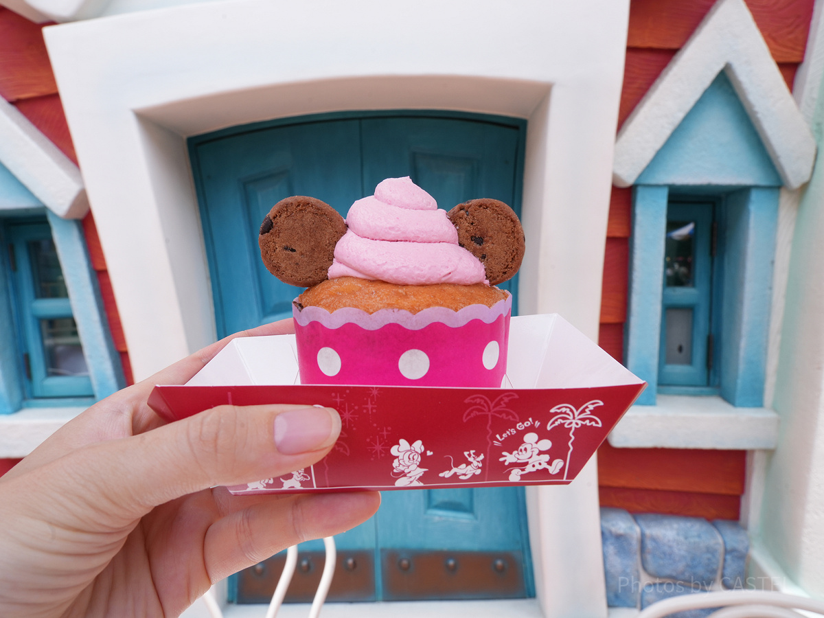 ミニーがモチーフのチョコチップマフィン| キャステル | CASTEL