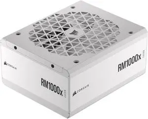 CORSAIR RMx Shift White Series, RM1000x Shift White, 1000 Watt, 80