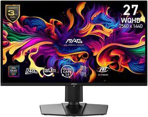 Dell Alienware AW2725DF OLED Gaming Monitor - 26.7-inch Quantom