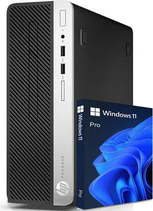 Refurbished: HP ProDesk 400 G5 SFF High Performance Desktop PC