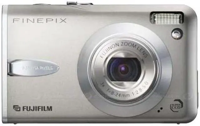 FUJIFILM FinePix F30 Silver 6.3MP Digital Camera - Newegg.com