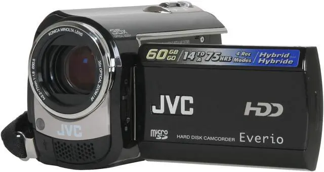 JVC Everio GZ-MG360B Black 2.7