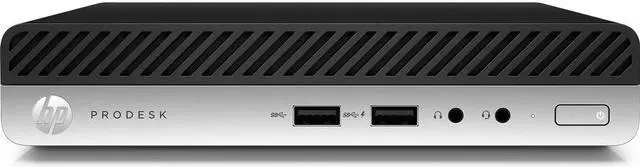HP ProDesk 400 G4 Mini Desktop Computer, Intel Six-Core i5-8500T