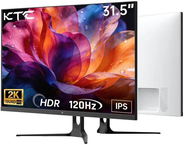 KTC 32 Inch 2K Computer Monitor, QHD (2560 x 1440) 120Hz Monitor