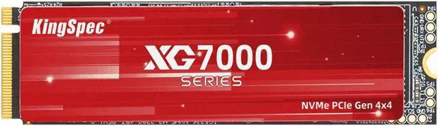 KingSpec XG 7000 512GB M.2 2280 PCIe Gen 4.0x4 NVME 1.4 Speed up