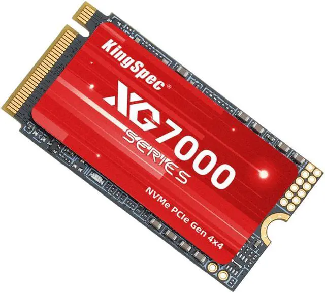 KingSpec 1TB NVMe PCIe 4.0x4 M.2 2242 Internal Solid Drive High
