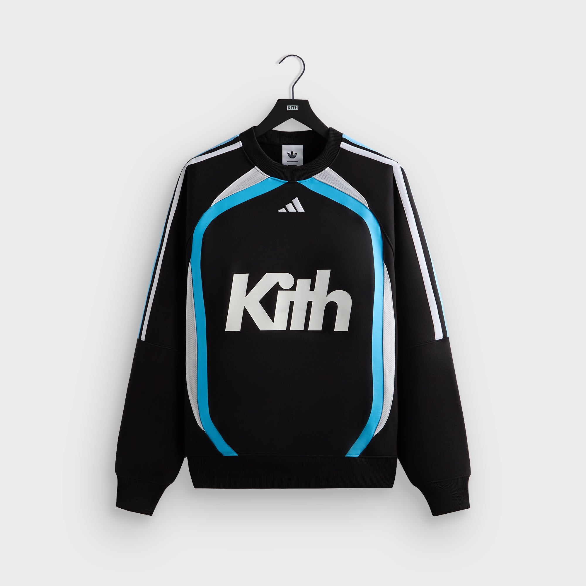 Kith for adidas Football Crewneck - Black – Kith Canada