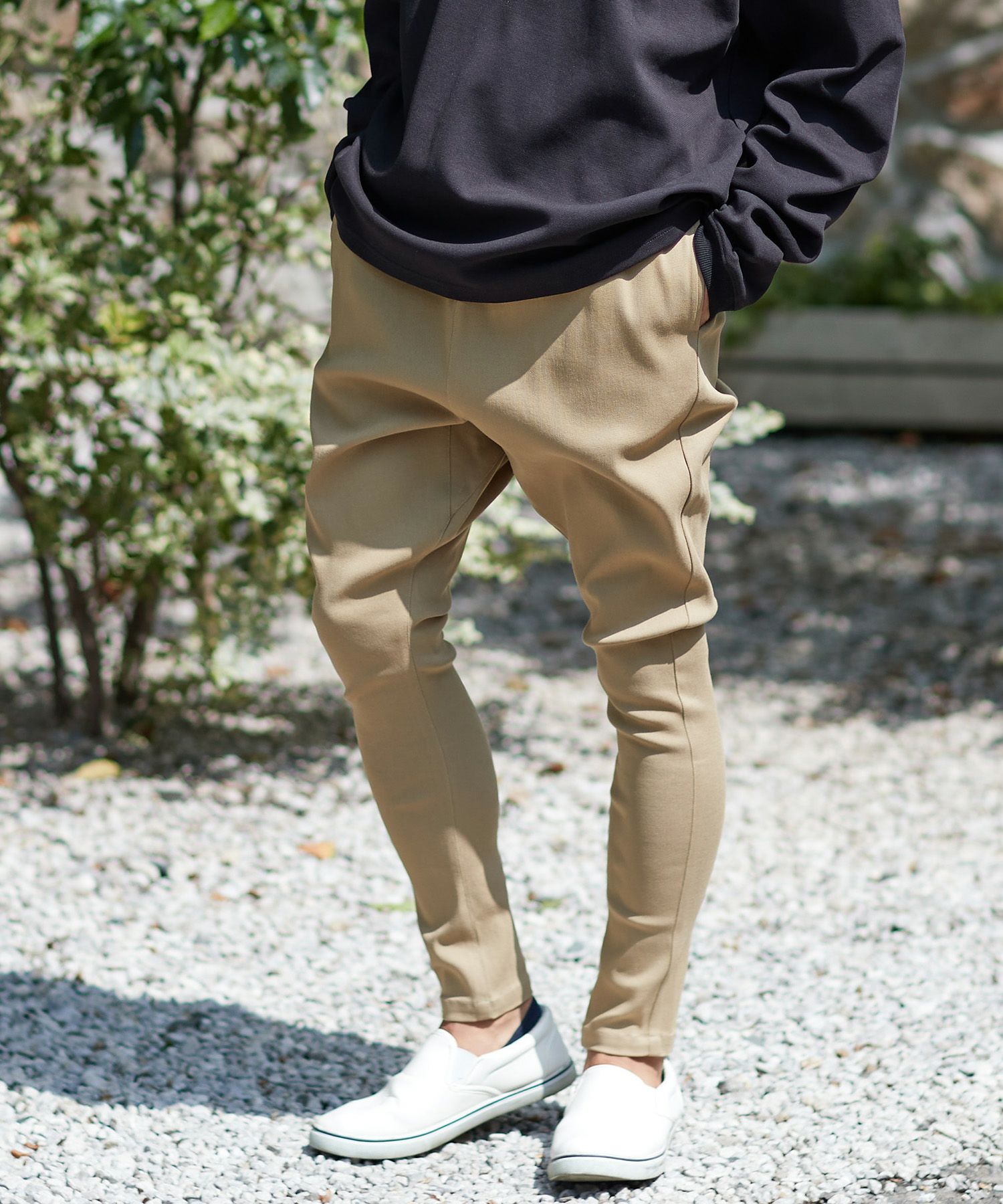 CAMBIO(カンビオ)】Super Stretch Twill Surrouel Tapered Silhouette