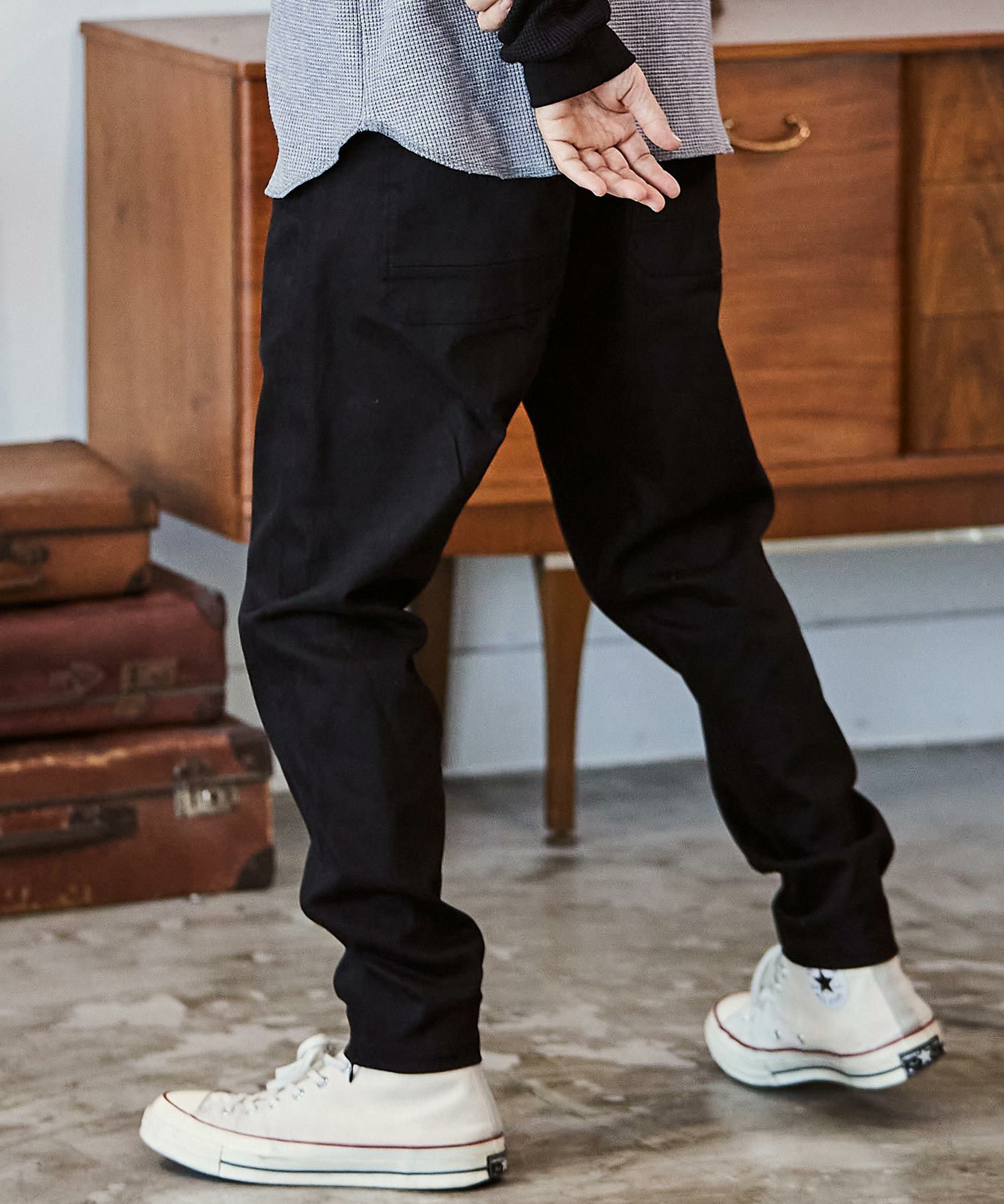 予約販売サイズ・カラーにより納期異なる】【CAMBIO(カンビオ)】裾ZIP