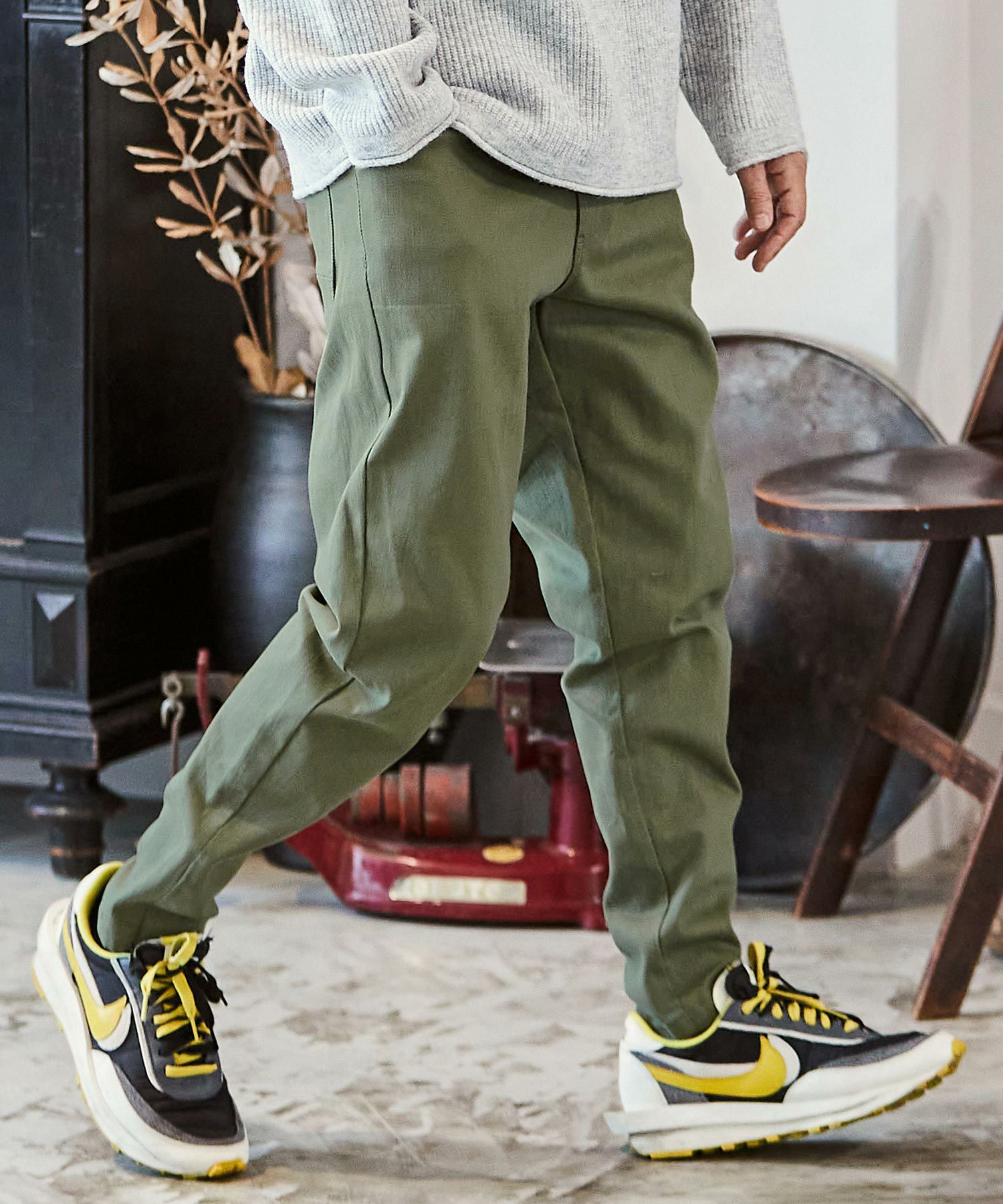 予約販売サイズ・カラーにより納期異なる】【CAMBIO(カンビオ)】裾ZIP