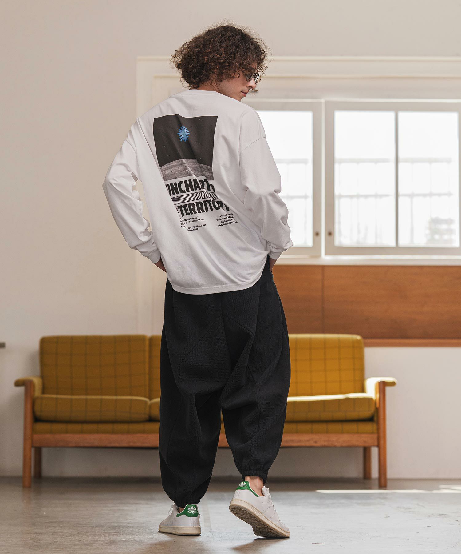 CAMBIO(カンビオ)】Honeycomb Jacquard Fleece Surrouel Pants