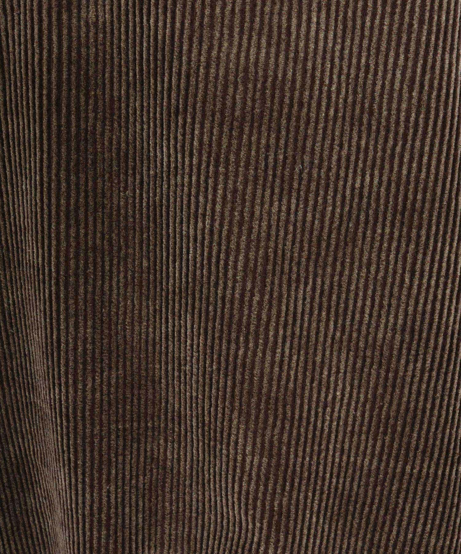 CAMBIO(カンビオ)】フェード加工コーデュロイZIPブルゾン | CAMBIO